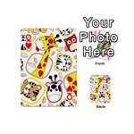 Vector-seamless-pattern-nice-animals-cartoon Playing Cards 54 Designs (Mini) Front - HeartQ