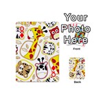 Vector-seamless-pattern-nice-animals-cartoon Playing Cards 54 Designs (Mini) Front - DiamondQ