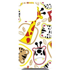 Vector-seamless-pattern-nice-animals-cartoon Iphone 14 Pro Max Black Uv Print Case by uniart180623