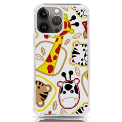 Vector-seamless-pattern-nice-animals-cartoon Iphone 13 Pro Max Tpu Uv Print Case by uniart180623