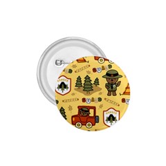 Seamless-pattern-funny-ranger-cartoon 1 75  Buttons by uniart180623