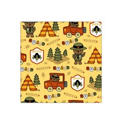 Seamless-pattern-funny-ranger-cartoon Satin Bandana Scarf 22  X 22  by uniart180623