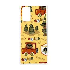 Seamless-pattern-funny-ranger-cartoon Samsung Galaxy Note 20 Tpu Uv Case by uniart180623