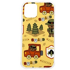 Seamless-pattern-funny-ranger-cartoon Iphone 12 Pro Max Tpu Uv Print Case by uniart180623