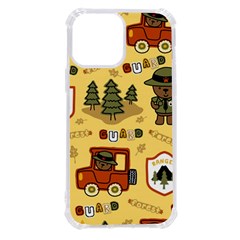 Seamless-pattern-funny-ranger-cartoon Iphone 13 Pro Max Tpu Uv Print Case by uniart180623