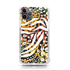 Abstract-geometric-seamless-pattern-with-animal-print Iphone 11 Pro 5 8 Inch Tpu Uv Print Case by uniart180623