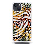 Abstract-geometric-seamless-pattern-with-animal-print iPhone 13 TPU UV Print Case Front