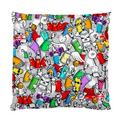 Graffiti-characters-seamless-pattern Standard Cushion Case (one Side) by uniart180623