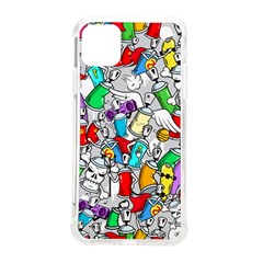 Graffiti-characters-seamless-pattern Iphone 11 Pro Max 6 5 Inch Tpu Uv Print Case by uniart180623