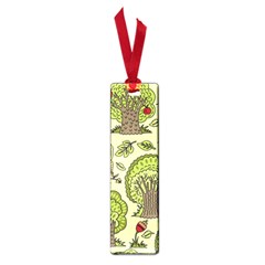 Seamless-pattern-with-trees-owls Small Book Marks by uniart180623