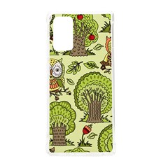 Seamless-pattern-with-trees-owls Samsung Galaxy Note 20 Tpu Uv Case by uniart180623