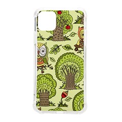 Seamless-pattern-with-trees-owls Iphone 11 Pro Max 6 5 Inch Tpu Uv Print Case by uniart180623