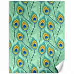 Lovely-peacock-feather-pattern-with-flat-design Canvas 18  x 24  17.8 x23.08  Canvas - 1