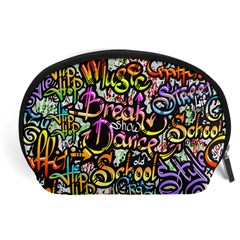 Graffiti-word-seamless-pattern Accessory Pouch (large) by uniart180623