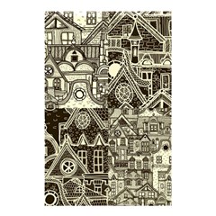 Four-hand-drawn-city-patterns Shower Curtain 48  X 72  (small)  by uniart180623