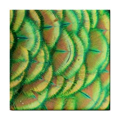 Beautiful-peacock Tile Coaster by uniart180623