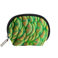 Beautiful-peacock Accessory Pouch (small) by uniart180623