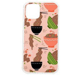 Japanese Street Food  Soba Noodle In Bowls Iphone 12 Pro Max Tpu Uv Print Case by uniart180623