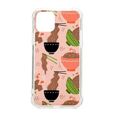 Japanese Street Food  Soba Noodle In Bowls Iphone 11 Pro 5 8 Inch Tpu Uv Print Case by uniart180623