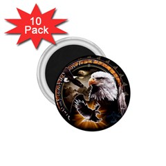 Eagle Dreamcatcher Art Bird Native American 1 75  Magnets (10 Pack)  by uniart180623