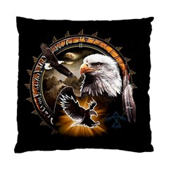 Eagle Dreamcatcher Art Bird Native American Standard Cushion Case (two Sides) by uniart180623