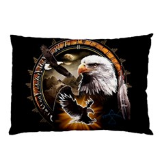 Eagle Dreamcatcher Art Bird Native American Pillow Case (two Sides) by uniart180623