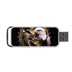 Eagle Dreamcatcher Art Bird Native American Portable Usb Flash (two Sides) by uniart180623