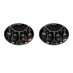 Dreamcatcher Magic Magical Cufflinks (oval) by uniart180623