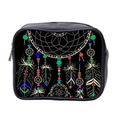 Dreamcatcher Magic Magical Mini Toiletries Bag (two Sides) by uniart180623