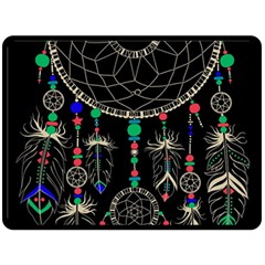 Dreamcatcher Magic Magical Fleece Blanket (large) by uniart180623