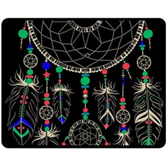 Dreamcatcher Magic Magical Fleece Blanket (medium) by uniart180623