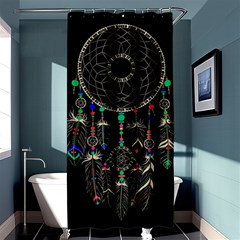 Dreamcatcher Magic Magical Shower Curtain 36  X 72  (stall)  by uniart180623