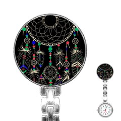 Dreamcatcher Magic Magical Stainless Steel Nurses Watch by uniart180623