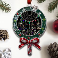 Dreamcatcher Magic Magical Metal X mas Lollipop With Crystal Ornament by uniart180623