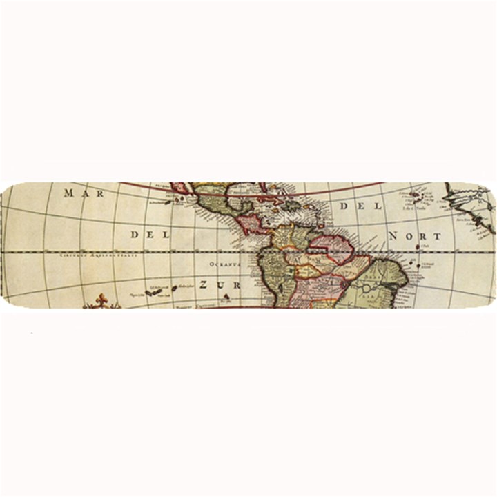 Vintage World Map Old  Globe Antique America Large Bar Mat