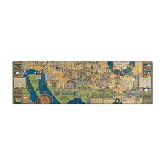 Vintatge Map Of Washington Dc Sticker (bumper) by uniart180623