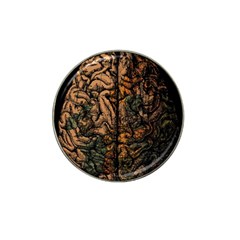 Always On My Mind Brain Map Vintage Hat Clip Ball Marker by uniart180623