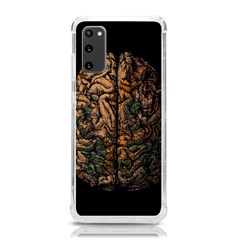 Always On My Mind Brain Map Vintage Samsung Galaxy S20 6 2 Inch Tpu Uv Case by uniart180623