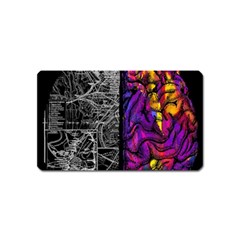 Ambiguity Tobe Brain Duality Mind Minimal Thinking Magnet (name Card) by uniart180623