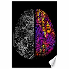 Ambiguity Tobe Brain Duality Mind Minimal Thinking Canvas 24  X 36 