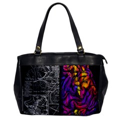 Ambiguity Tobe Brain Duality Mind Minimal Thinking Oversize Office Handbag by uniart180623