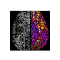 Ambiguity Tobe Brain Duality Mind Minimal Thinking Satin Bandana Scarf 22  X 22  by uniart180623