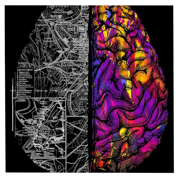 Ambiguity Tobe Brain Duality Mind Minimal Thinking Wooden Puzzle Square