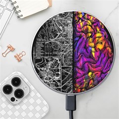 Ambiguity Tobe Brain Duality Mind Minimal Thinking Wireless Fast Charger(white) by uniart180623