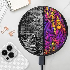 Ambiguity Tobe Brain Duality Mind Minimal Thinking Wireless Fast Charger(black) by uniart180623