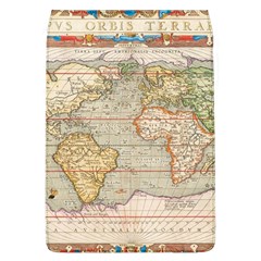 Old World Map Of Continents The Earth Vintage Retro Removable Flap Cover (l) by uniart180623