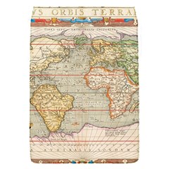 Old World Map Of Continents The Earth Vintage Retro Removable Flap Cover (s) by uniart180623