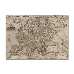 Vintage Map Europe Sticker A4 (100 Pack) by uniart180623