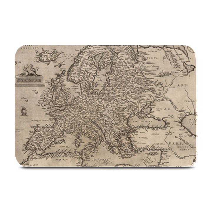 Vintage Map Europe Plate Mats