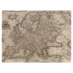 Vintage Map Europe Premium Plush Fleece Blanket (extra Small) by uniart180623